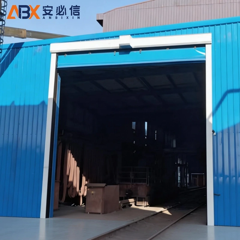 达州市软帘堆积门
